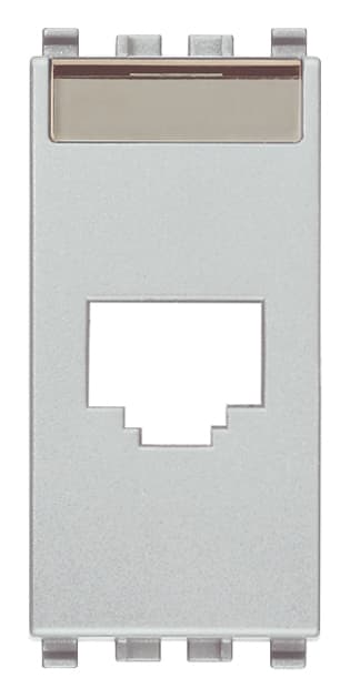 VIMAR - Adattatore RJ45 AMP Avaya Next per connettori RJ45 AMP Tyco Lucent Avaya Systimax MPS100 MGS200 MGS300 MGS400 MGS500 Jack linea 110 Toolless MTRJ. 20338.C.N