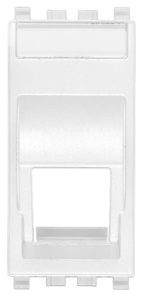 VIMAR - ADATTATORE RJ45 INCLINATO BIANCO 20343.K.B