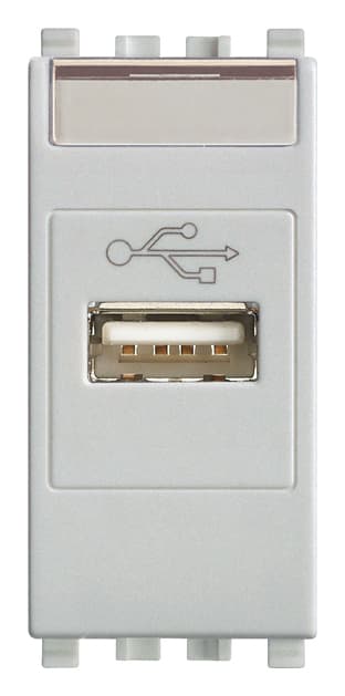 VIMAR - Presa USB Standard con Morsetti a Vite - Modello Next 20345.N