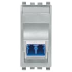 VIMAR - Presa Ottica Monomodale 9/125 µm Lc Duplex Next con Adattatore