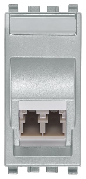 VIMAR - Presa Ottica Multimodale 50/125 Lc Next con Adattatore Duplex