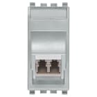VIMAR - Presa Ottica Multimodale 50/125 Lc Next con Adattatore Duplex 20351.LC.N
