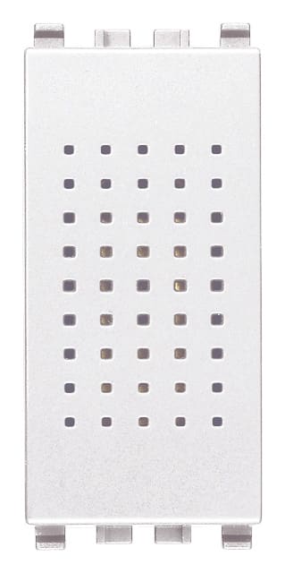 VIMAR - Suoneria/Ronzatore 230V 50-60Hz Bianco con Funzione Settabile e Coperchio Ruotabile