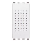 VIMAR - Suoneria/Ronzatore 230V 50-60Hz Bianco con Funzione Settabile e Coperchio Ruotabile