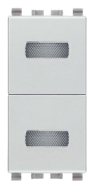 VIMAR - DOPPIA SPIA NEUTRA NEXT 20388.N