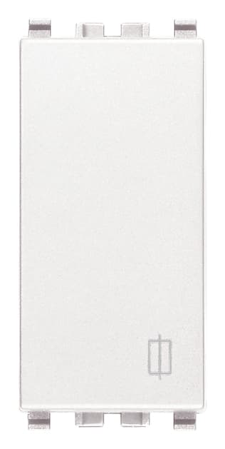 VIMAR - Portafusibile 1P 16A Bianco per Fusibili Miniatura Ø 5X20 Mm E Ø 6,3X32 Mm