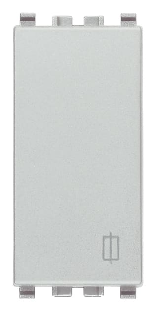 VIMAR - Portafusibile 1P 16A 250V~ Fusibili Miniatura Ø 5X20mm e Ø 6,3X32mm 20416.N