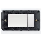 VIMAR - Programmatore e Lettore di Carte A Transponder Bianco con Scatola da Tavolo 4 Moduli