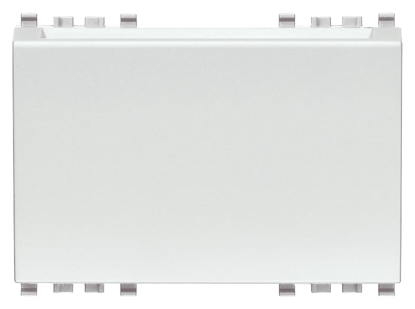 VIMAR - Interruttore Elettronico Verticale con Relè 16A 250V, Alimentazione 230V 50-60Hz, 24V 50-60Hz e 24Vdc - 3 Moduli