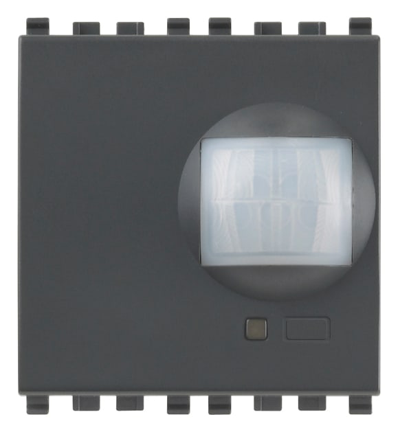 VIMAR - Rivelatore By-Alarm Plus Grigio a Doppia Tecnologia Infrarossi e Microonde 20479