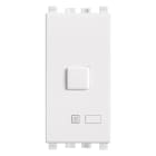 VIMAR - Sonda di temperatura domotica bianca per controllo ambiente, gestione impianti, comando fan-coil, interfacciabile con attuatore proporzionale.