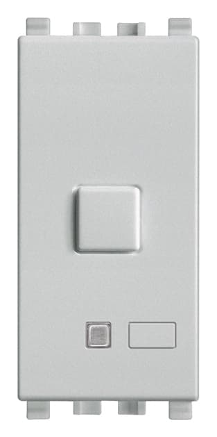 VIMAR - Sonda di temperatura domotica Next per controllo ambiente, gestione impianti, comando fan-coil, interfacciabile con attuatore per termostato modulante. 20538.N