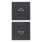 VIMAR - DUE MEZZI TASTI 1M SIMBOLI FRECCE GRIGIO 20751.2