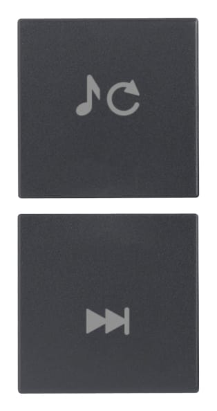 VIMAR - DUE MEZZI TASTI 1M SORG./TRACCIA GRIGIO