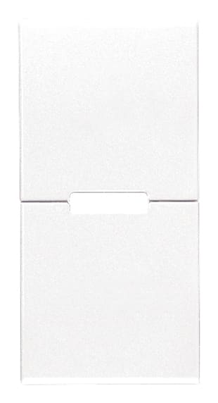 VIMAR - DUE MEZZI TASTI 1M NEUTRO PERS. BIANCO