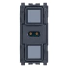 VIMAR - Comando elettronico a relè NO 6 A 230 V~, attivabile da locale o remoto, monostabile o bistabile, individuazione al buio, 230 V~ 50-60 Hz. 21119