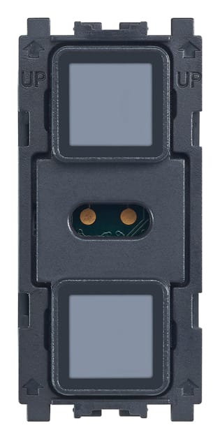 VIMAR - Comando elettronico per tapparelle con orientamento lamelle, uscite a relè per motore 0,6 2 A 230 V~, attivabile localmente o da remoto.