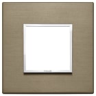 VIMAR - PLACCA 2M BRONZO SCURO
