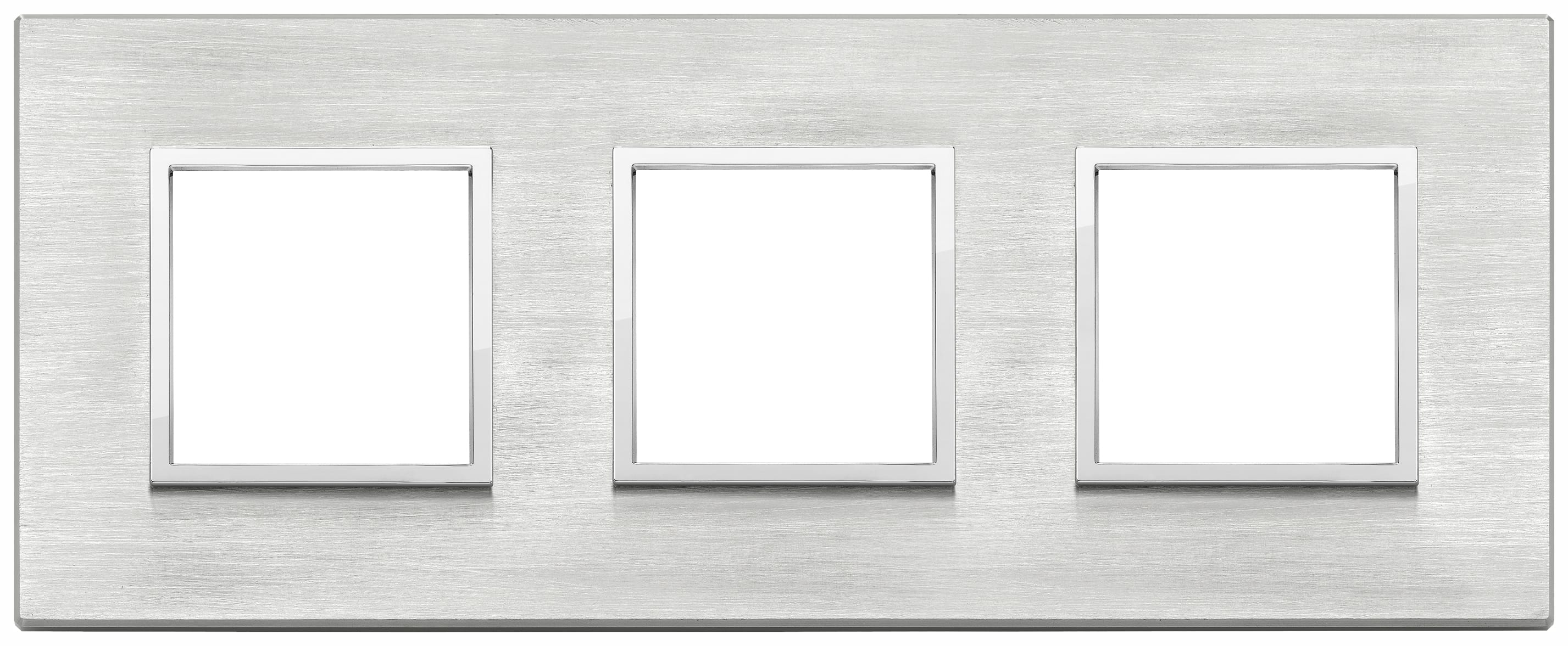 VIMAR - PLACCA 6M (2+2+2) INT71 GRIGIO NEXT