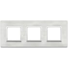 VIMAR - PLACCA 6M (2+2+2) INT71 GRIGIO NEXT
