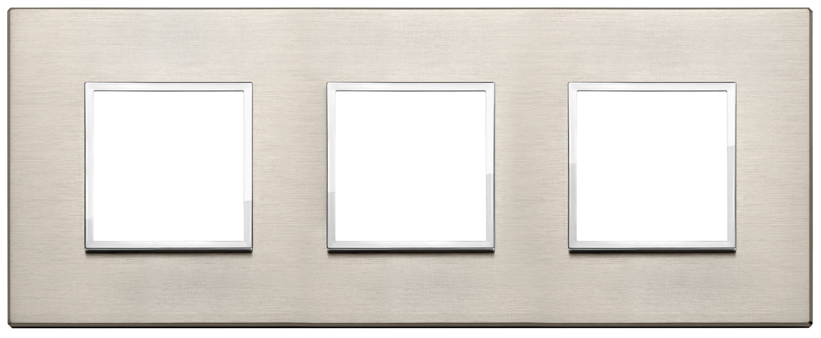 VIMAR - PLACCA 6M (2+2+2) INT71 BRONZO CHIARO