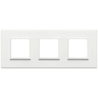 VIMAR - PLACCA 6M (2+2+2) INT71 BIANCO TOTALE