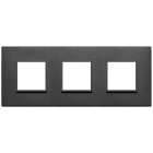 VIMAR - PLACCA 6M (2+2+2) INT71 NERO TOTALE 21644.18