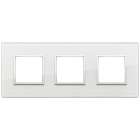 VIMAR - PLACCA 6M (2+2+2) INT71 BIANCO DIAMANTE