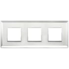 VIMAR - PLACCA 6M (2+2+2) INT71 ARGENTO GHIACCIO 21644.72