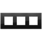 VIMAR - PLACCA 6M (2+2+2) INT71 NERO DIAMANTE 21644.76