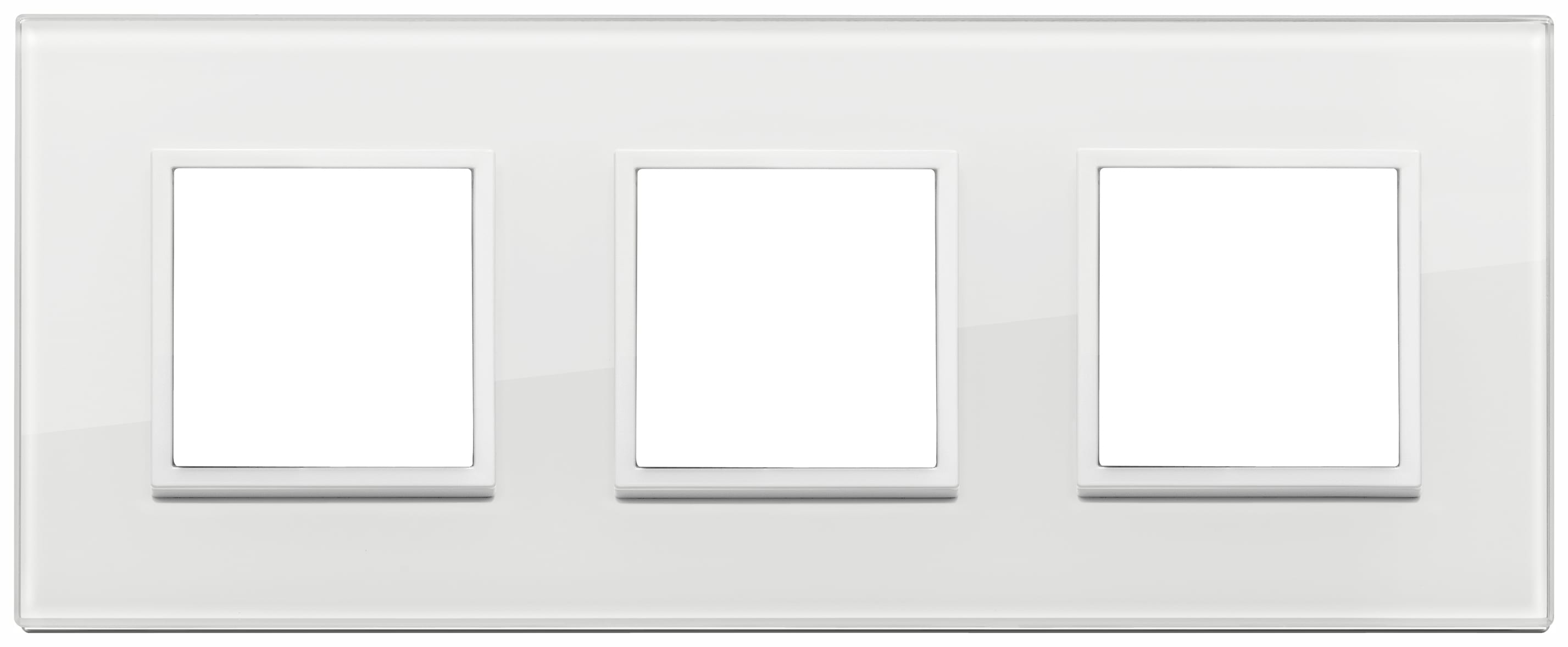 VIMAR - PLACCA 6M (2+2+2) INT71 BIANCO TOT DIAM. 21644.87