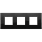 VIMAR - PLACCA 6M (2+2+2) INT71 NERO TOT. DIAM.
