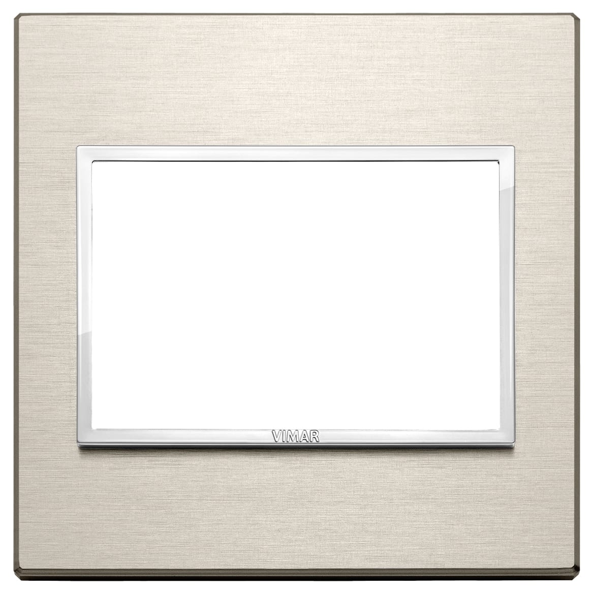 VIMAR - PLACCA 3M BS BRONZO CHIARO 21648.04