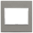 VIMAR - PLACCA 3M BS QUARZITE GRIGIA