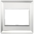 VIMAR - PLACCA 3M BS ARGENTO GHIACCIO