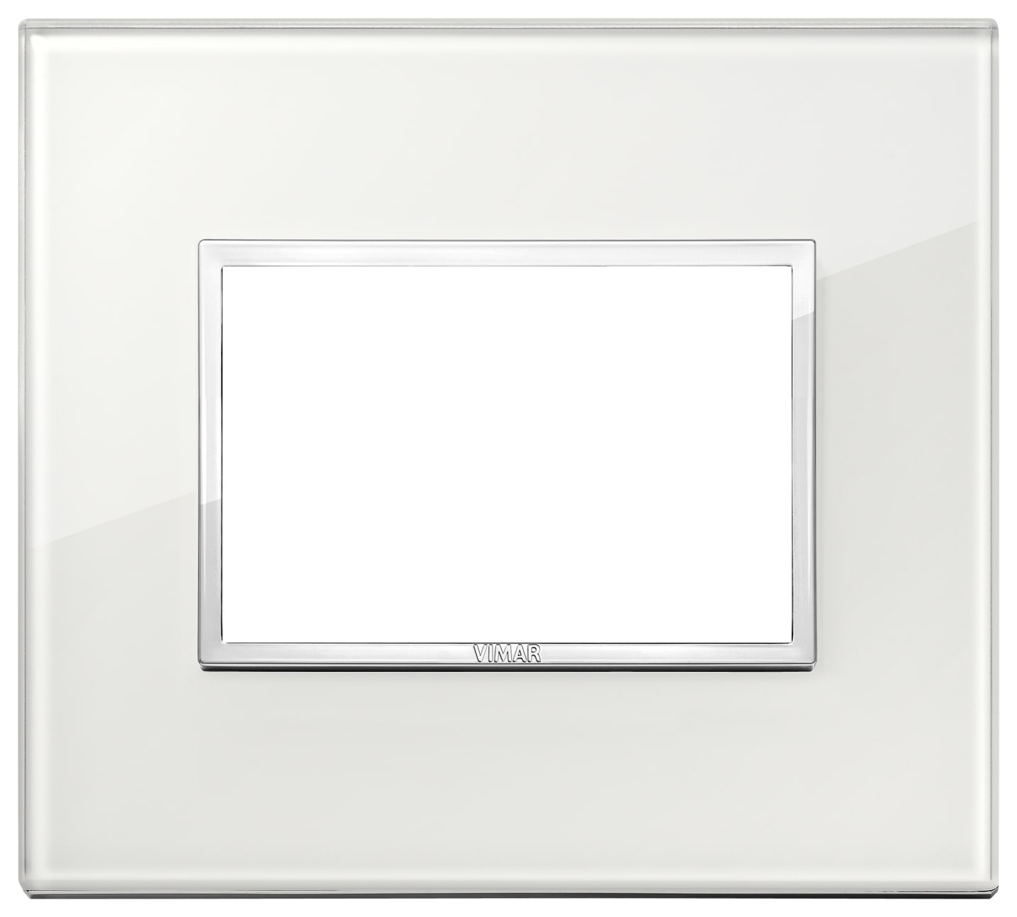 VIMAR - PLACCA 3M BIANCO DIAMANTE