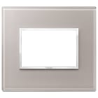 VIMAR - PLACCA 3M GRIGIO PERLA 21653.73