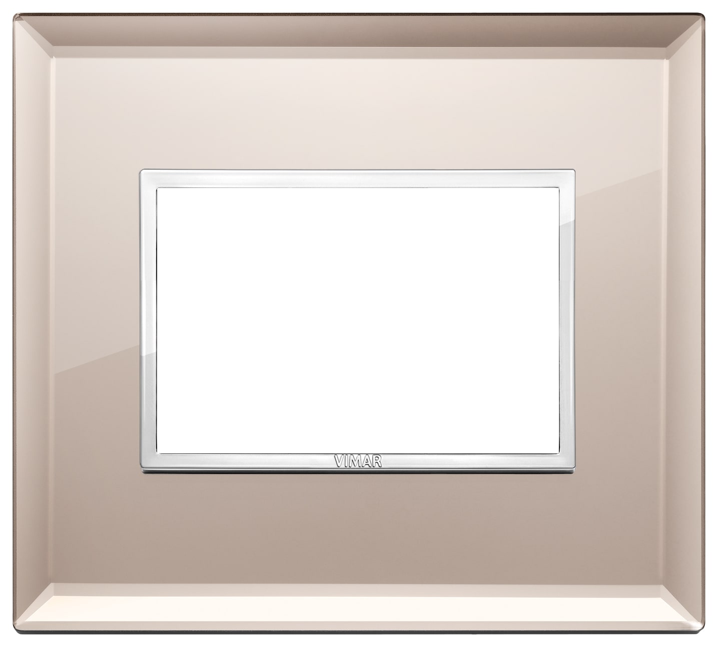 VIMAR - PLACCA 3M SPECCHIO BRONZATO