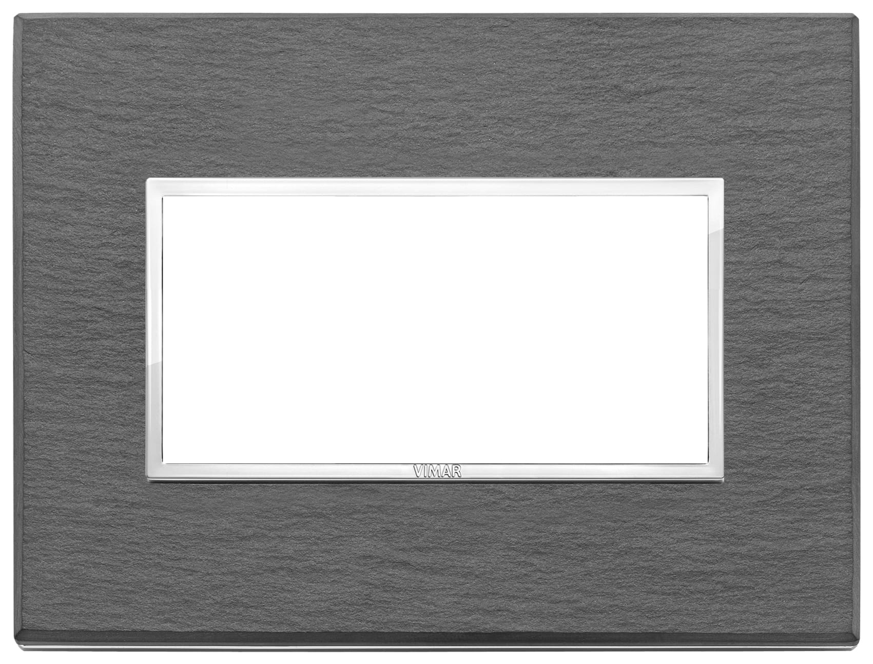 VIMAR - PLACCA 4M ARDESIA A SPACCO 21654.52