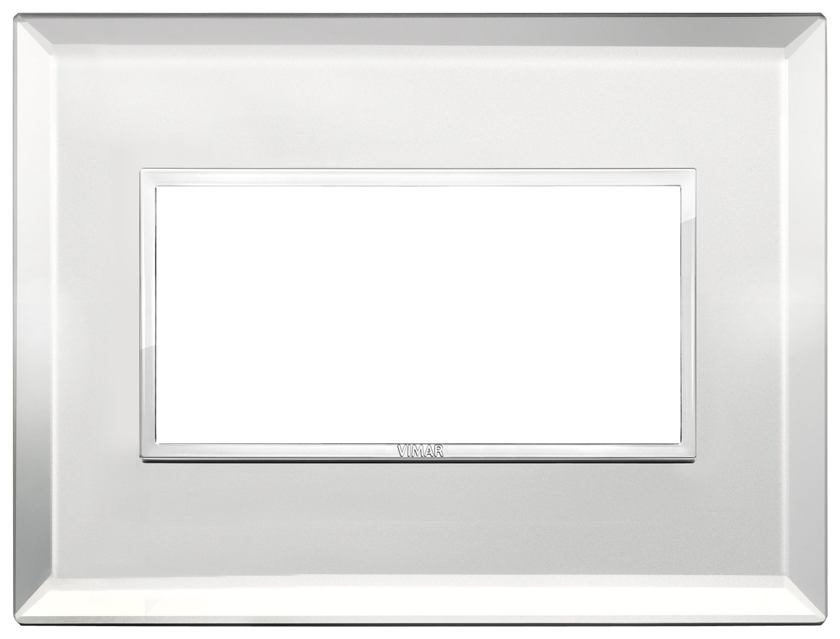 VIMAR - PLACCA 4M ARGENTO GHIACCIO 21654.72