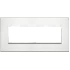 VIMAR - PLACCA 7M ALLUMINIO BRILLANTE 21657.01