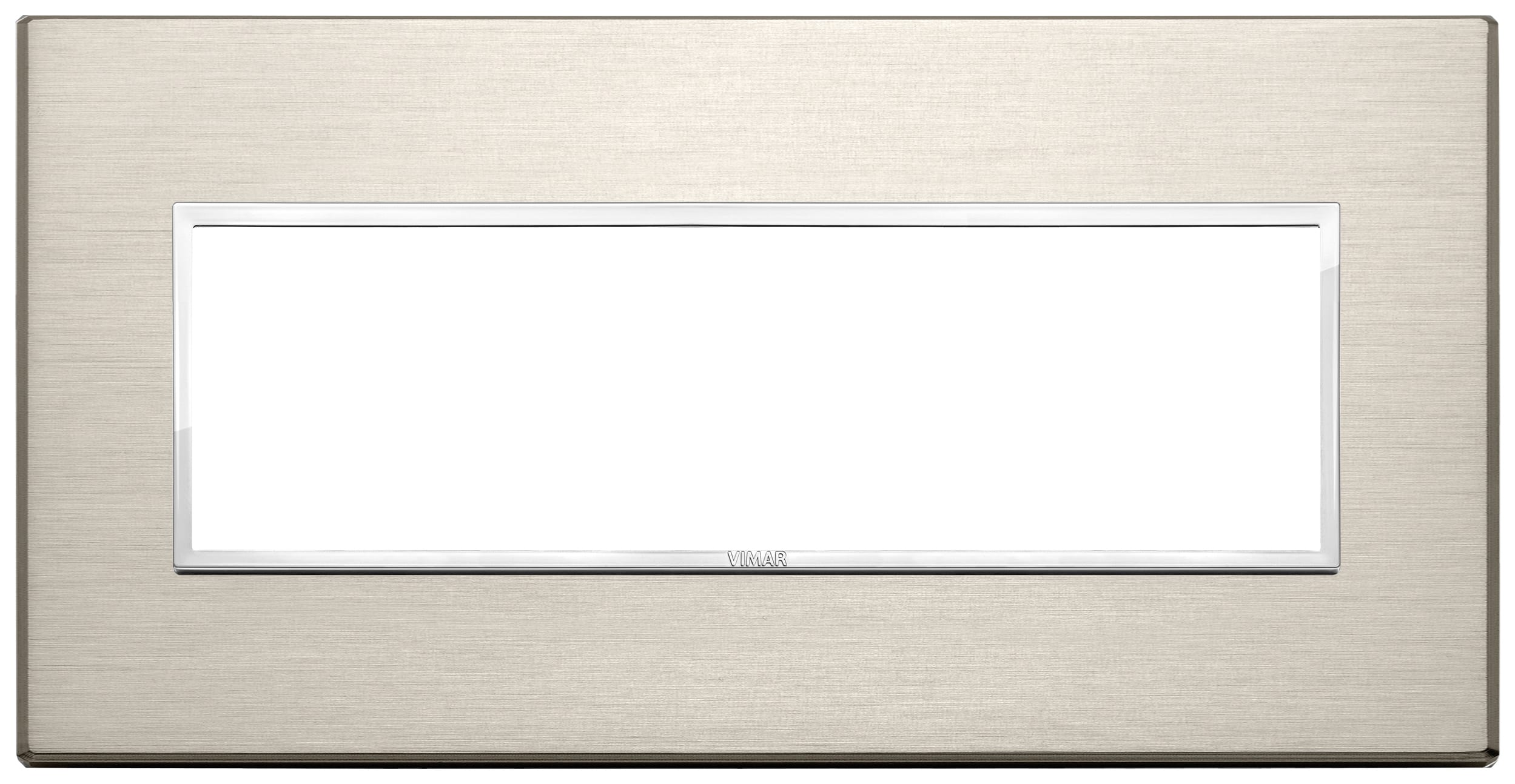 VIMAR - PLACCA 7M BRONZO CHIARO 21657.04