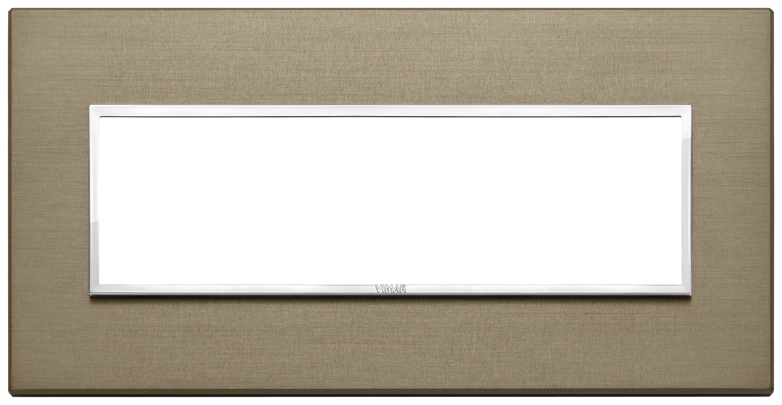 VIMAR - PLACCA 7M BRONZO SCURO