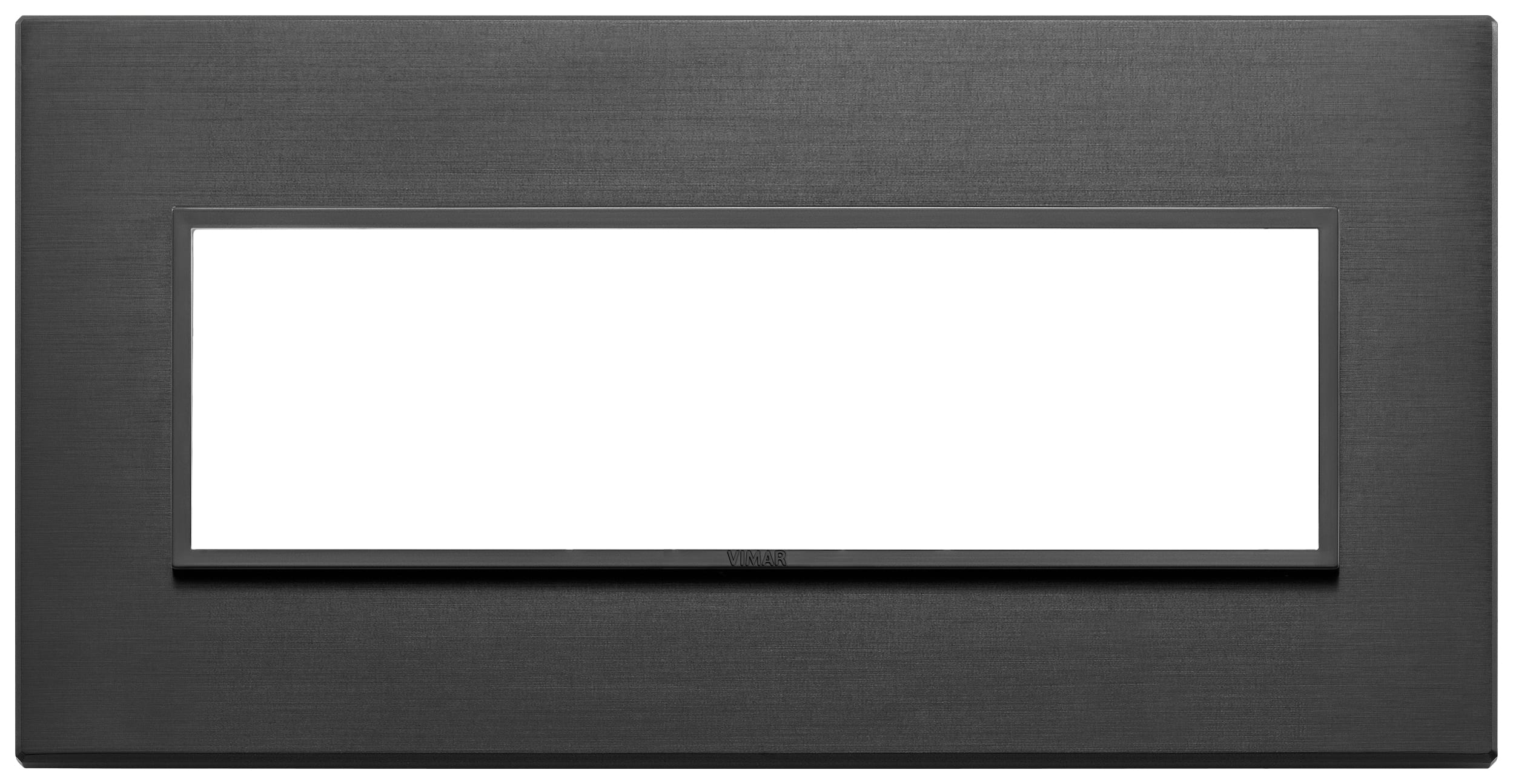 VIMAR - PLACCA 7M NERO TOTALE 21657.18