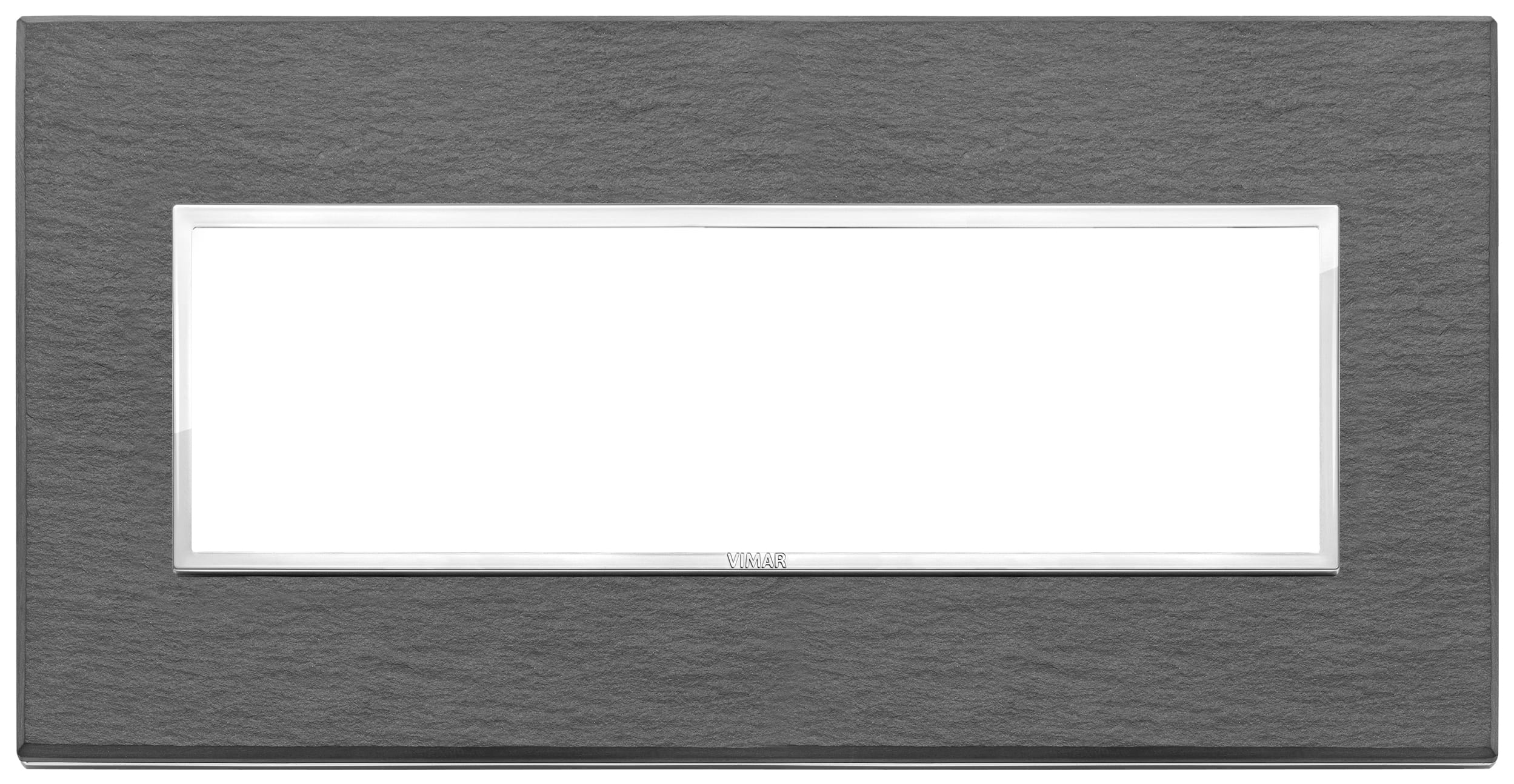 VIMAR - PLACCA 7M ARDESIA A SPACCO