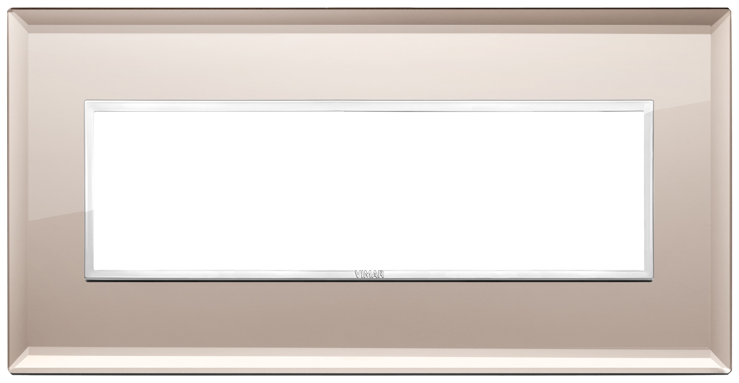 VIMAR - PLACCA 7M SPECCHIO BRONZATO