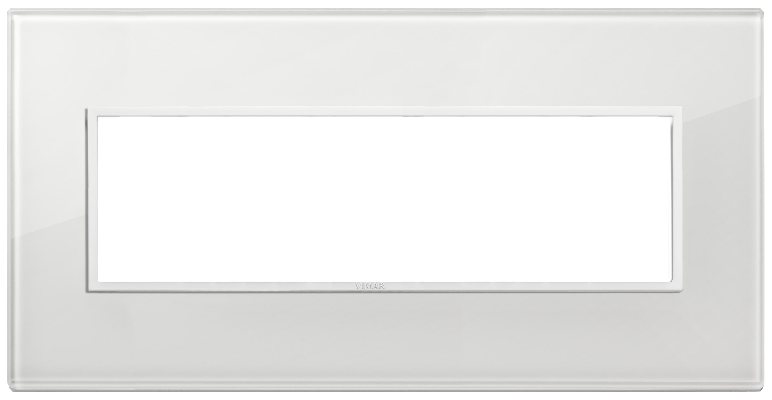 VIMAR - PLACCA 7M BIANCO TOTALE DIAMANTE 21657.87
