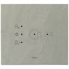 VIMAR - PLACCA 3M TRANSPONDER QUARZITE GRIGIA 21666.53