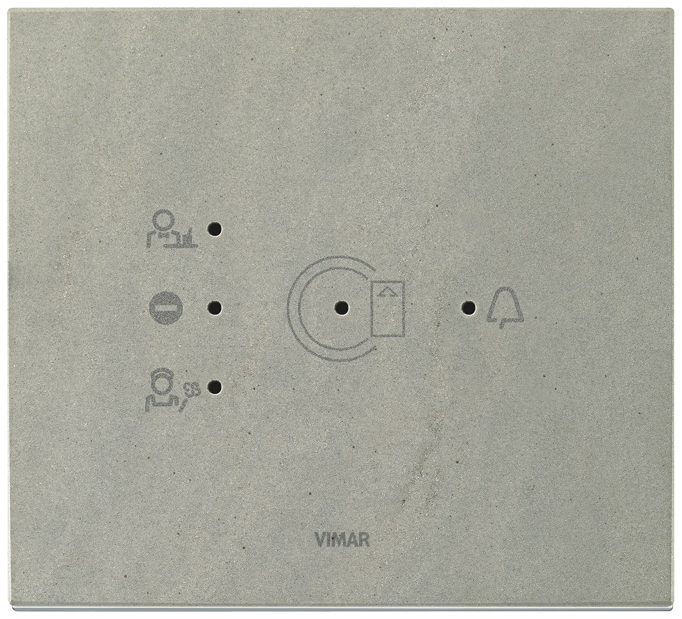 VIMAR - PLACCA 3M TRANSPONDER QUARZITE GRIGIA