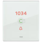 VIMAR - Placca Elettronica Verticale per Lettore Transponder Esterno con Etichette Camera 21846 21666.71.01